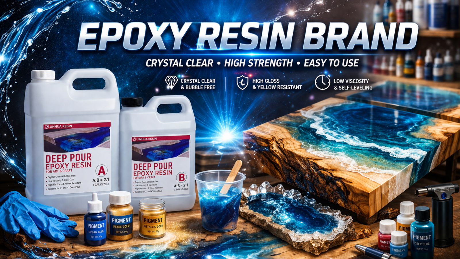 How To Start Your Own Epoxy Resin Brand？