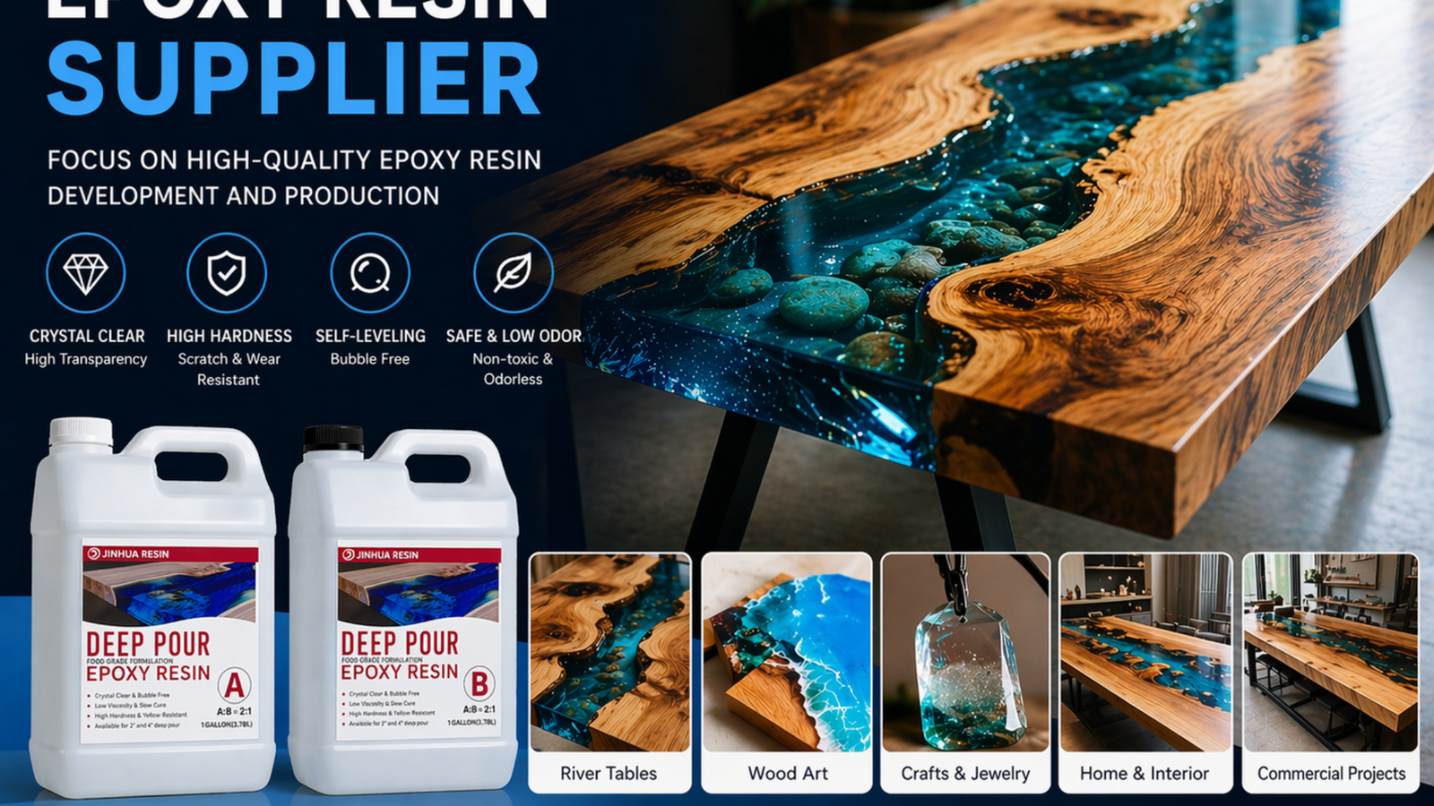 River Table Epoxy Resin Supplier Guide How To Choose The Best Partner For Your Projects