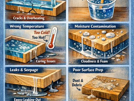 What Are Common Deep Pour Epoxy Mistakes