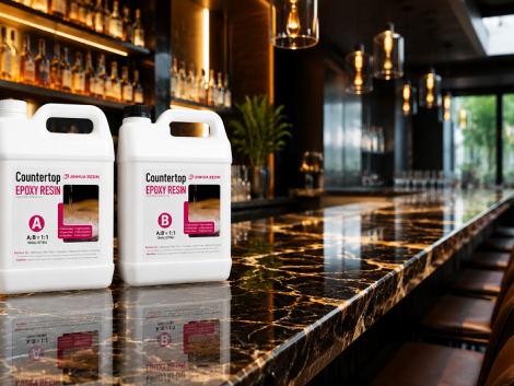 How To Bulk Refinish Restaurant & Bar Countertops With High Gloss Table Top Epoxy