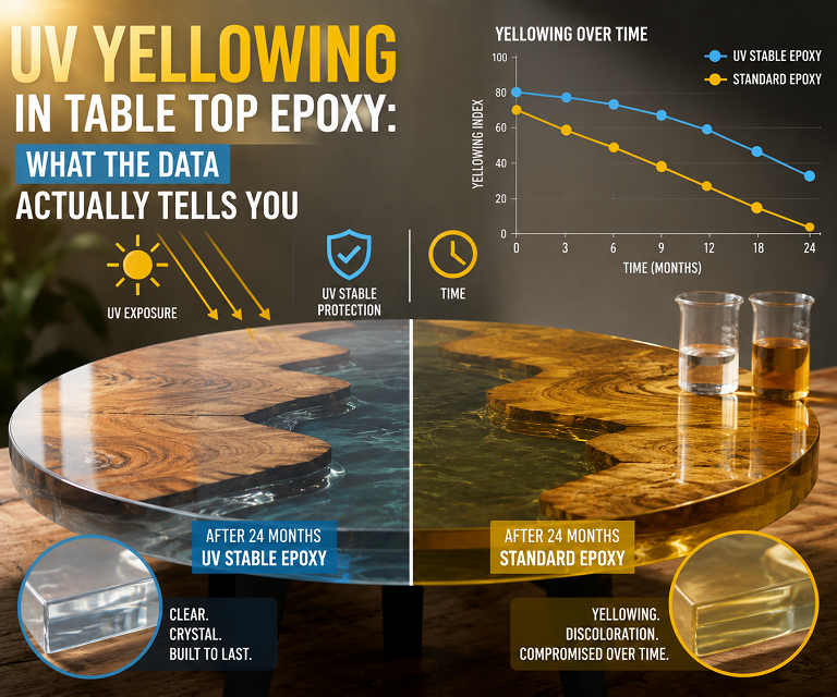 Uv Yellowing In Table Top Epoxy