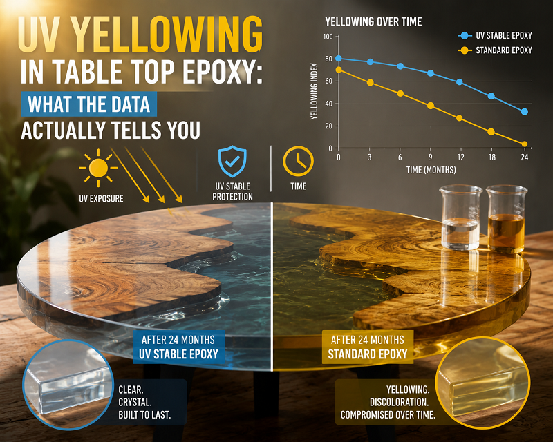 Uv Yellowing In Table Top Epoxy
