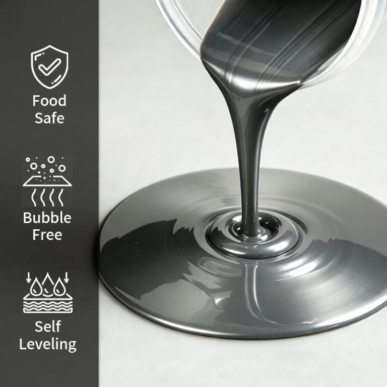 Black Exotic Marble Epoxy Kit With Table Top Epoxy Resin For Countertops & Surface Coating