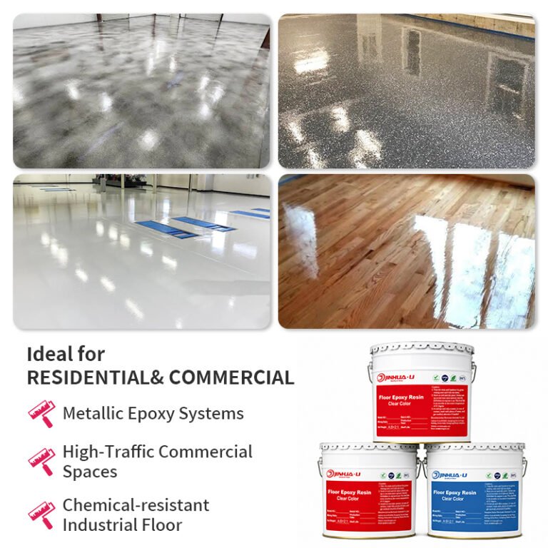 Clear Epoxy Floor Coating Manufacturer – High Gloss Industrial & Commercial Flooring