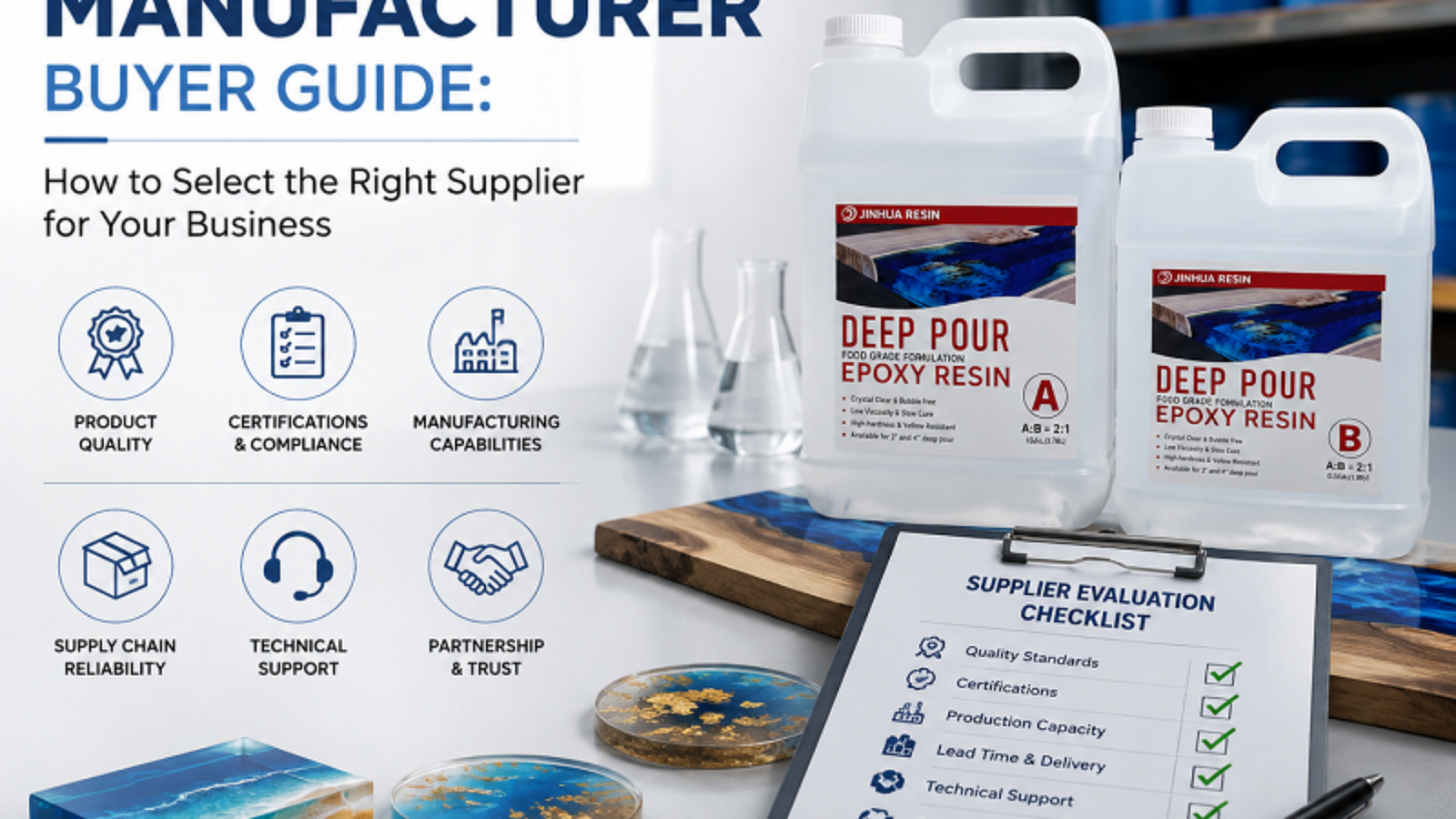 Epoxy Resin Manufacturer Buyer Guide