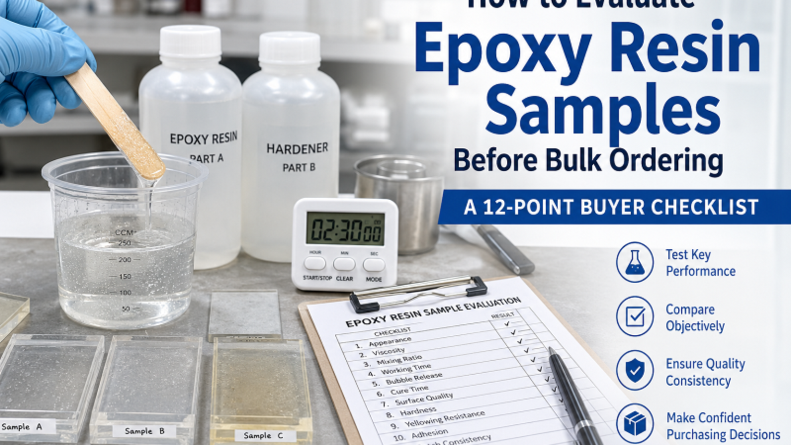 Epoxy Resin Sample Evaluation