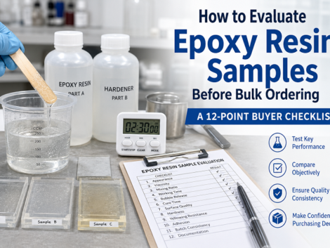 Epoxy Resin Sample Evaluation