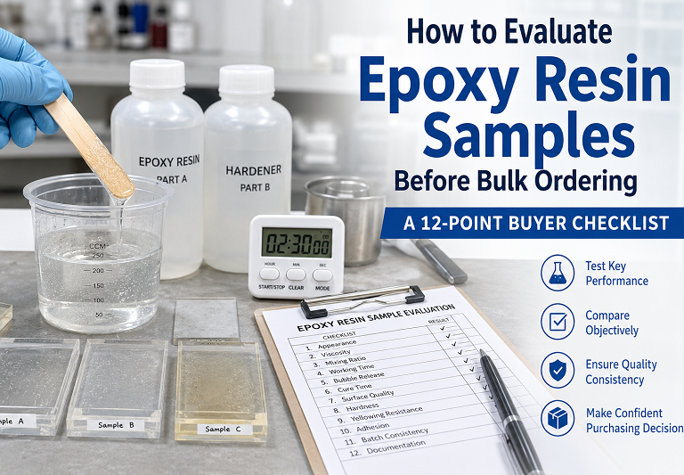 Epoxy Resin Sample Evaluation
