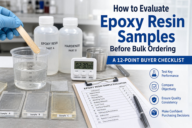 Epoxy Resin Sample Evaluation