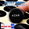 Epoxy Resin Dome Labels