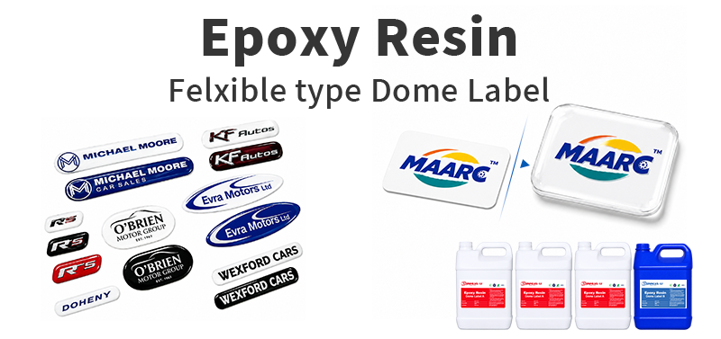 Epoxy Resin Dome Labels