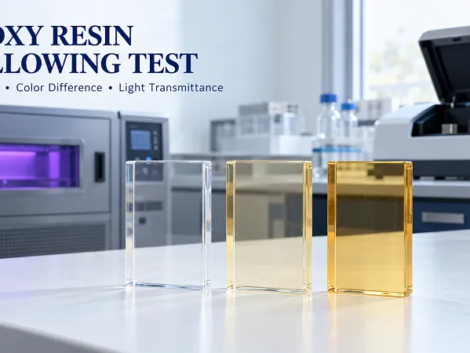 Epoxy Resin Yellowing Test