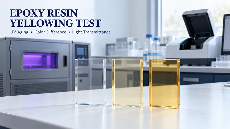 Epoxy Resin Yellowing Test