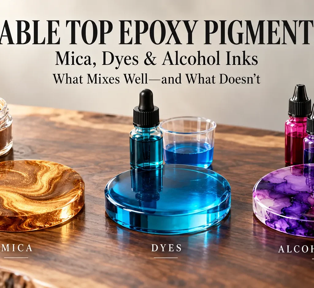 Table Top Epoxy Pigments