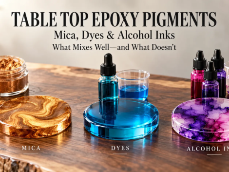 Table Top Epoxy Pigments